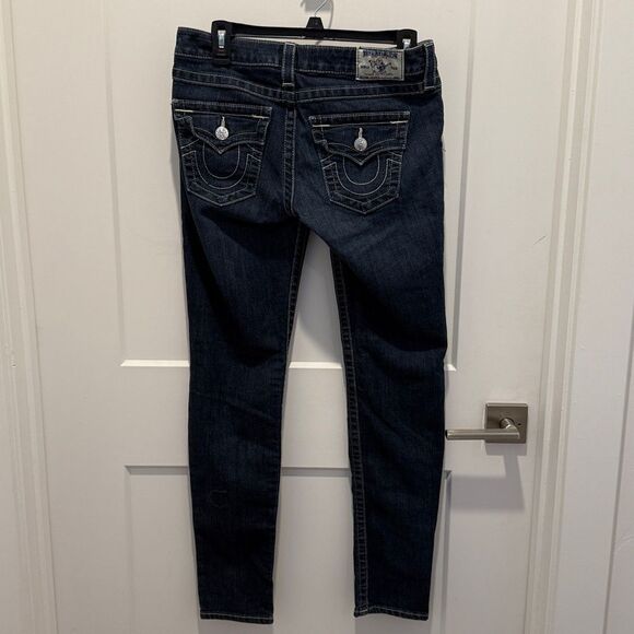 True Religion Low Rise Skinny Jeans, Size 28 - Picture 5 of 13